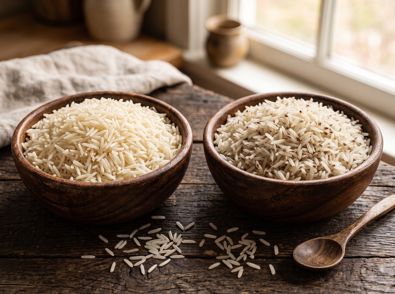 برنج طارم بهتر است یا دمسیاه؟ مقایسه‌ی عطر، قد کشیدن و قیمت